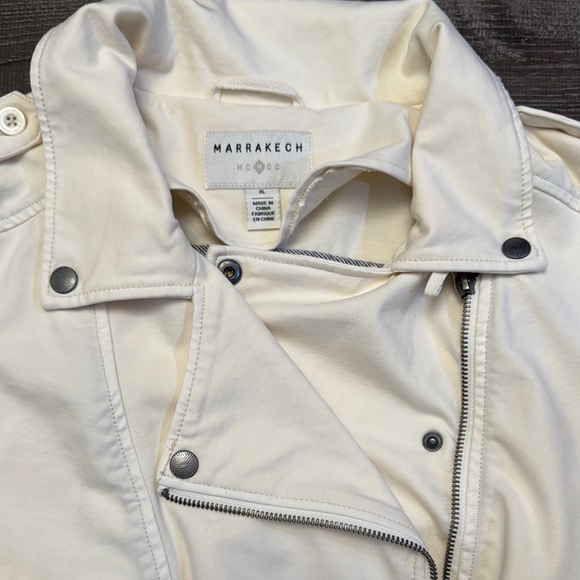 Anthropology Marrakech XL Womens Cream Jacket - Picture 2 of 5